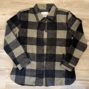 Green and Black Shacket